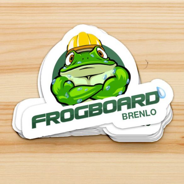 Frogboard Illustrated Logo Design