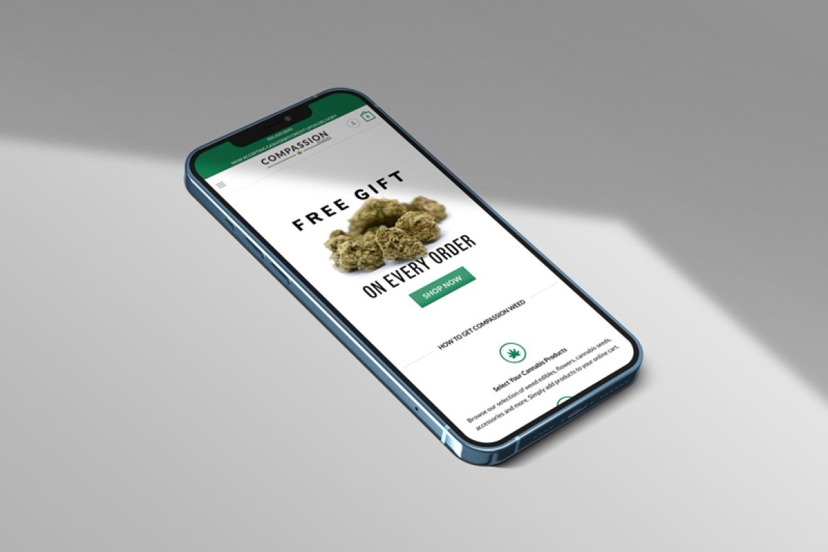 Cannabis eCommerce Website