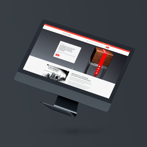 Polonฤe Distillery eCommerce Website