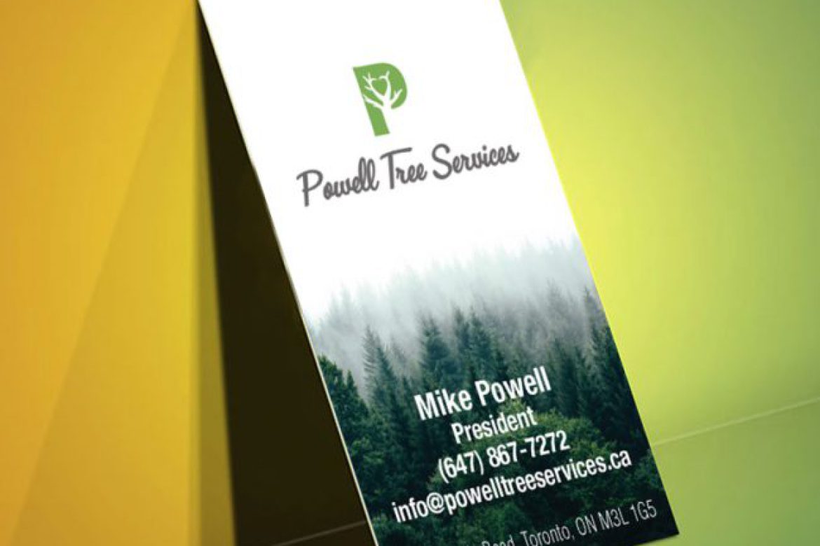 Powell Tree Service Business Cards