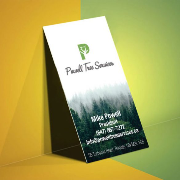 Powell Tree Service Business Cards