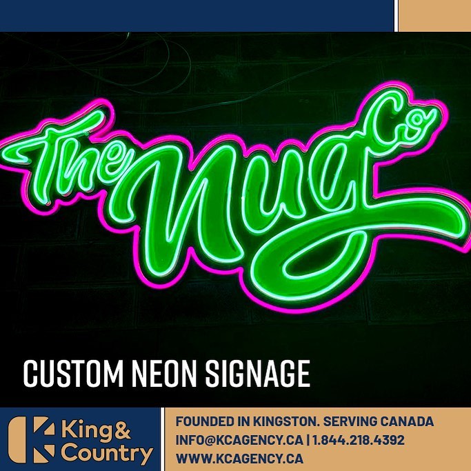 Custom Neon Signage is a cool and tasteful way to bring attention to your storefront or to complement your interior. 

Get in touch to discuss your project. 

1 (844) 218-4392 | info@kcagency.ca or DM

#ygklove #ygk