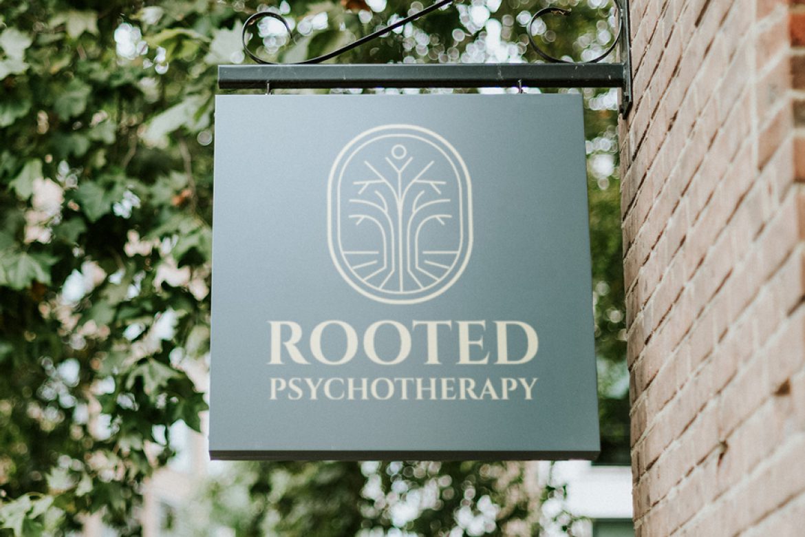 Rooted Psychotherapy Logo Design