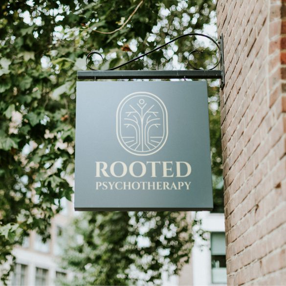 Rooted Psychotherapy Logo Design