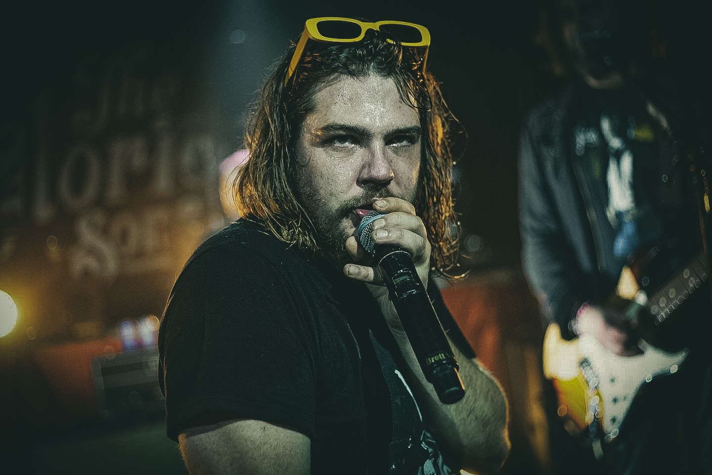 2023-04-01 Red House TK-77 an image of brett emmons of the glorious sons photographed by king & country performing at stages in kingston