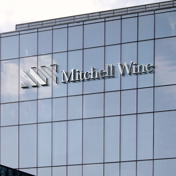 Mitchell Wine Law Logo Design