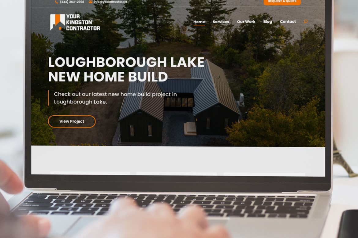 Your Kingston Contractor Branding, Website, Google Marketing